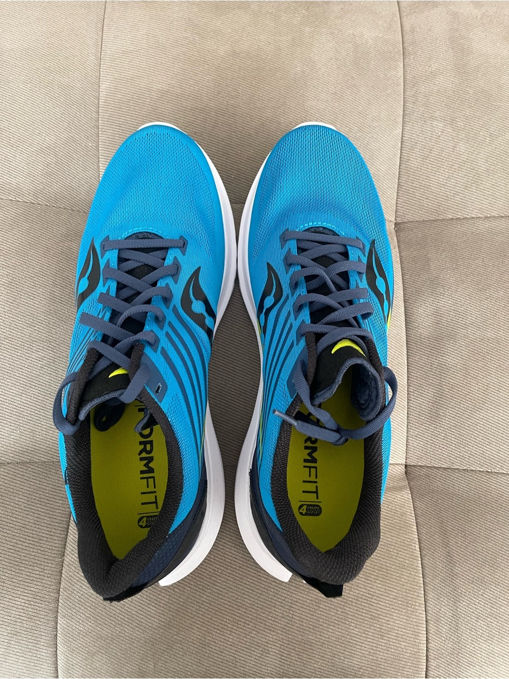 Saucony Men’s Turquoise/Blue Athletic Running Shoes